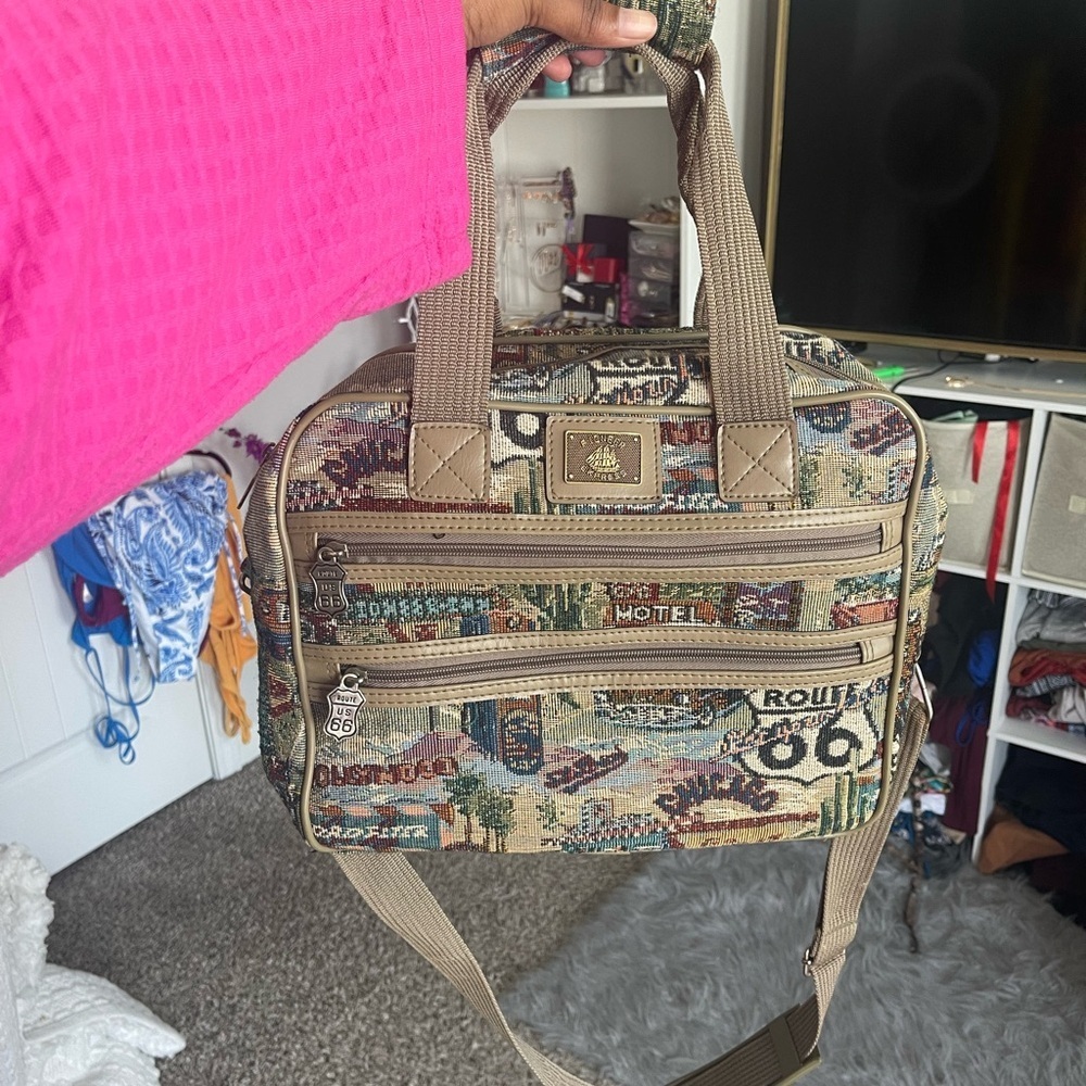 Pioneer Express Route 66 Small Tote Bag